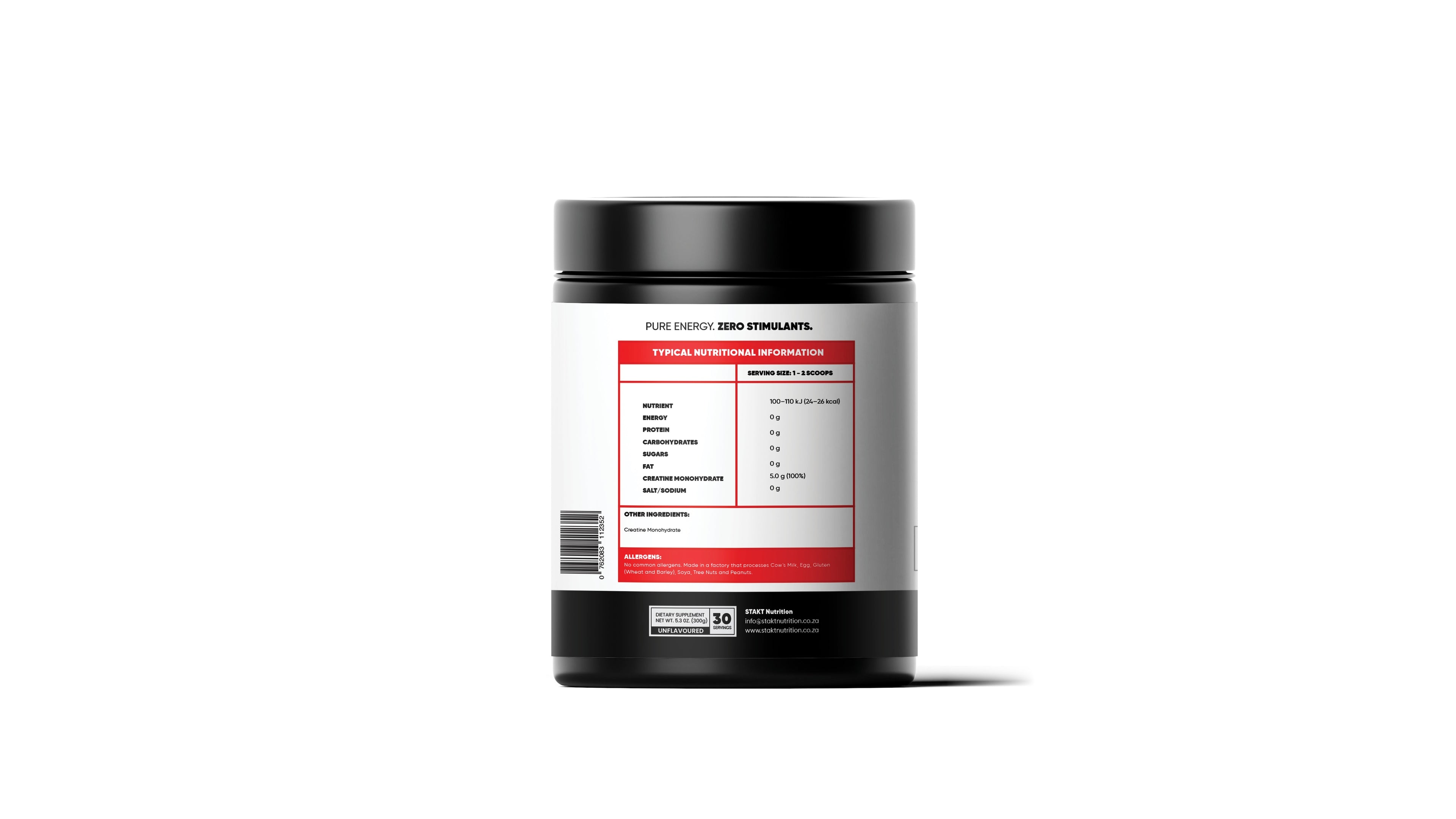 STAKT BUILD - Creatine Monohydrate 300g