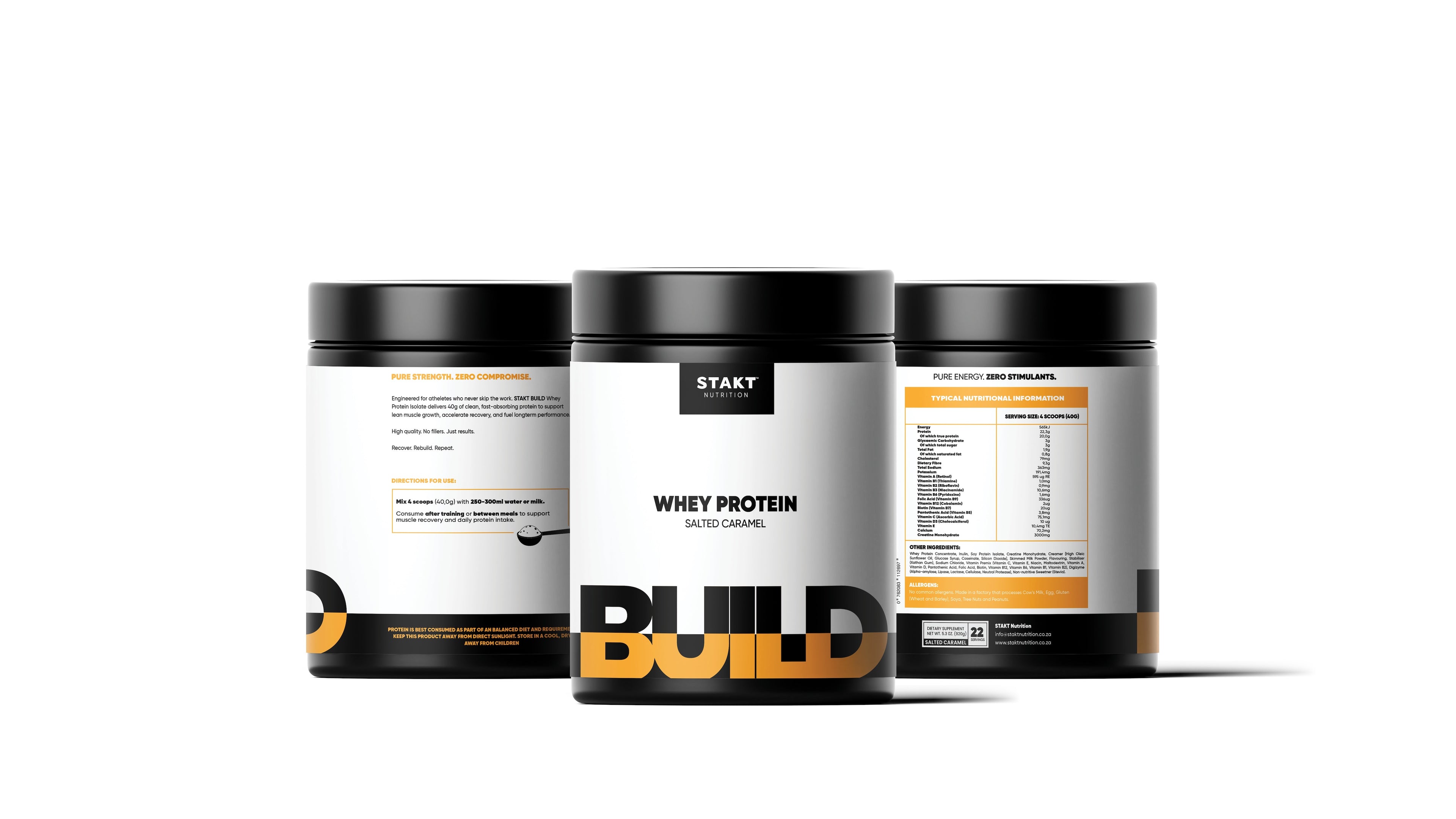 STAKT BUILD - Whey Protein 1kg